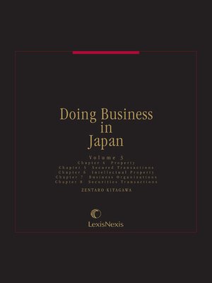 cover image of Doing Business in Japan